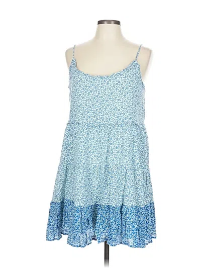 Pre-owned Bp. Casual Dress In Blue