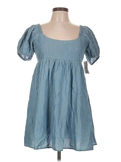 Bp. Casual Dress In Blue