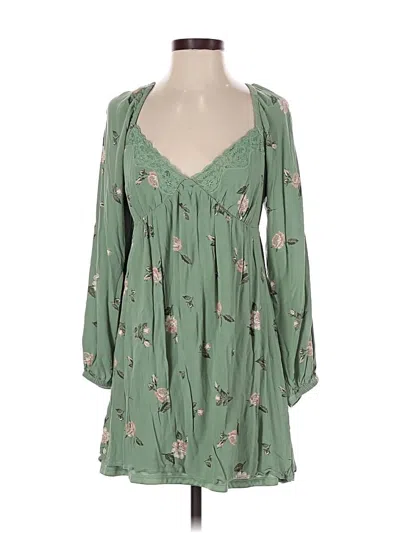 Pre-owned Bp. Casual Dress In Green
