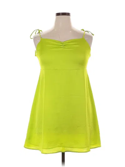 Pre-owned Bp. Casual Dress In Green