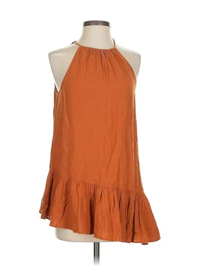 Pre-owned Bp. Casual Dress In Orange