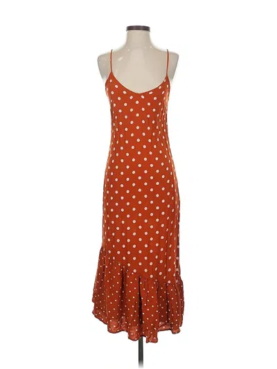 Pre-owned Bp. Casual Dress In Orange