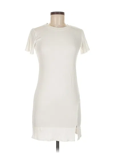 Pre-owned Bp. Casual Dress In White