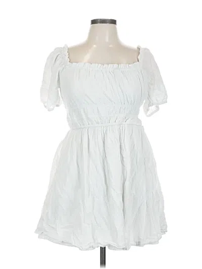 Pre-owned Bp. Casual Dress In White