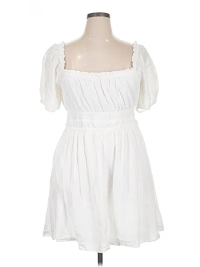 Pre-owned Bp. Casual Dress In White