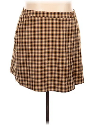 Pre-owned Bp. Casual Skirt In Brown