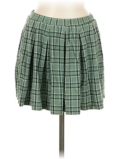 Pre-owned Bp. Casual Skirt In Green