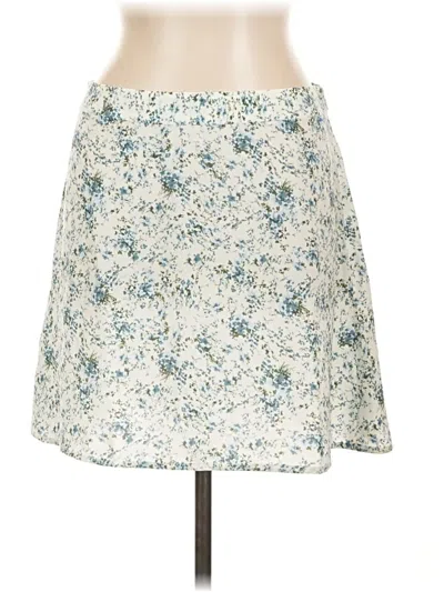 Pre-owned Bp. Casual Skirt In Ivory