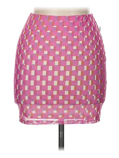 Pre-owned Bp. Casual Skirt In Pink