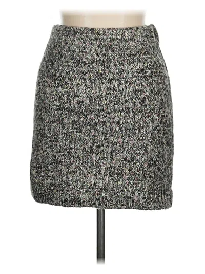 Pre-owned Bp. Casual Skirt In Silver