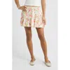 Bp. Chiffon Miniskirt In Multi
