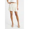 Bp. Chiffon Miniskirt In White