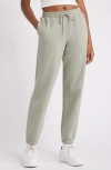 Bp. Oversize Fleece Joggers In Green Halo