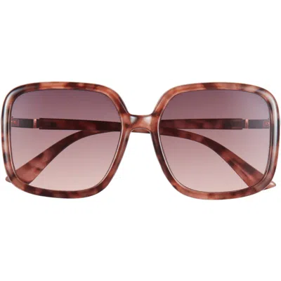 Bp. Classic Oversize Square Sunglasses In Pink
