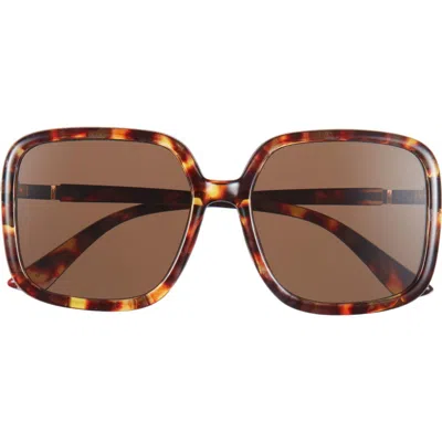 Bp. Classic Oversize Square Sunglasses In Tortoise
