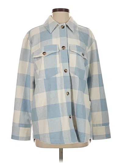 Pre-owned Bp. Coat In Blue