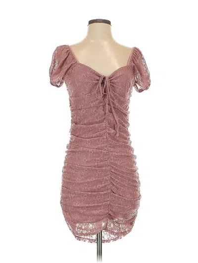 Pre-owned Bp. Cocktail Dress In Burgundy