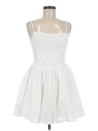 Pre-owned Bp. Cocktail Dress In White