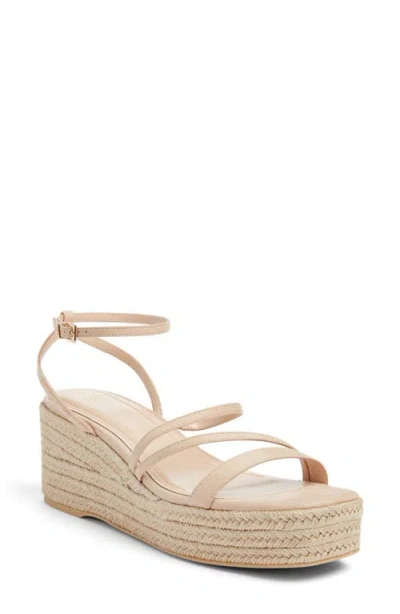 Bp. Coco Espadrille Ankle Strap Platform Wedge Sandal In Neutral