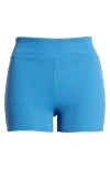 Bp. Compact Rib Microshorts In Blue Water