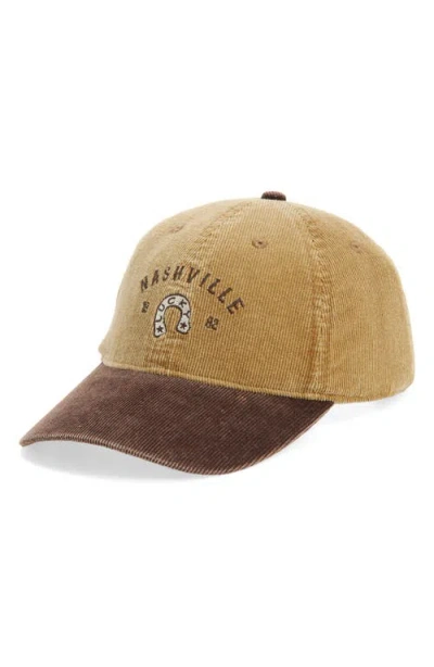 Bp. Corduroy Baseball Cap In Brown