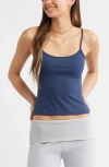 Bp. Core Stretch Camisole In Blue