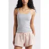 Bp. Core Stretch Cotton Camisole In Gray
