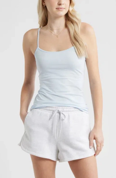 Bp. Core Stretch Cotton Camisole In White
