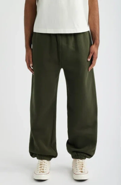 Bp. Cotton Blend Fleece Sweatpants In Green Forest