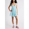 Bp. Cotton Gauze Skirted Romper