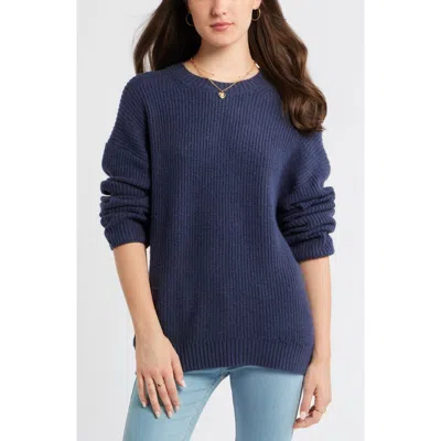 Bp. Cozy Crewneck Sweater In Blue