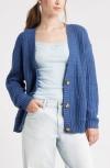 Bp. Cozy Oversize Cardigan In Blue