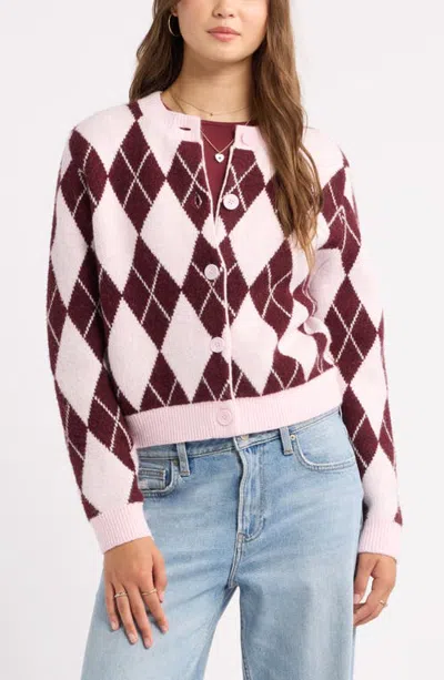 Bp. Crewneck Cardigan In Multi