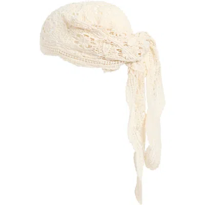 Bp. Crochet Head Scarf In Neutral