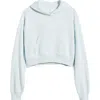 Bp. Crop Hoodie In Blue Illusion