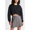 Bp. Crop Sweatshirt In Black Jet