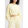 Bp. Crop Sweatshirt In Ivory Flan