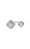 B.p. De Silva Jewellers One Of A Kind Deco Centennial Luminaire 18k White Gold Diamond Ring
