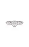 B.p. De Silva Jewellers One Of A Kind Deco Centennial Regalia 18k White Gold  Diamond Bracelet