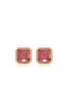 B.p. De Silva Jewellers Tourmaline 18k Yellow Gold Earrings