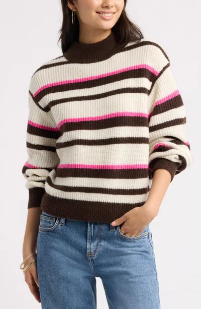 Bp. Everyday Easy Mock Neck Sweater In Multi