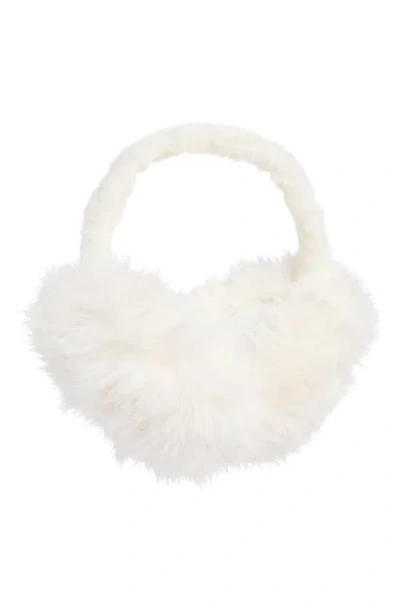 Bp. Faux Fur Earmuffs In White