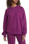 Bp. Fleece Detail Oversize Crewneck Sweatshirt