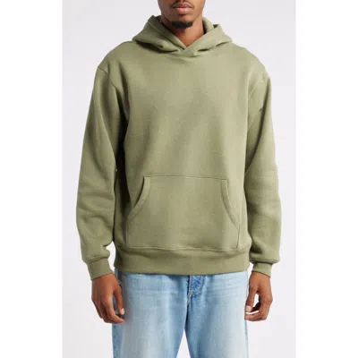 Bp. Fleece Hoodie In Green Lichen