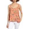 Bp. Floral Tank In Orange