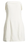 BP. BP. FOLDOVER STRAPLESS MINIDRESS