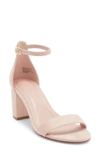 Bp. Frenchie Block Heel Ankle Strap Sandal In Pink