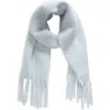 Bp. Fringe Blanket Scarf In Blue Feather