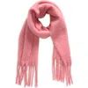 Bp. Fringe Blanket Scarf In Pink Shore