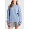 Bp. Fuzzy Oversize Sweater In Blue